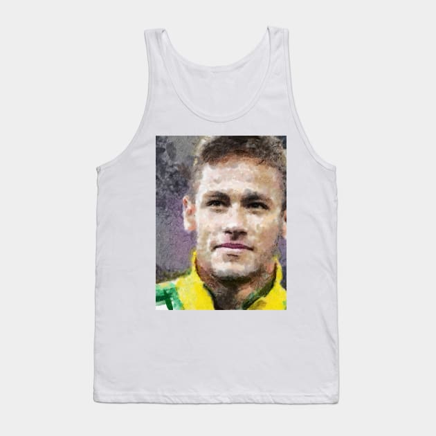 Neymar Tank Top by bogfl